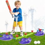 3 in 1 Water Sprinkler for Kids, Cute Manta Ray Water Toy for Kids Outdoor