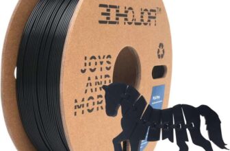 3DHoJor PLA PLA Plus Filament 1.75mm 1kg (2.2lbs) for 3D Printers – Black – Sold by 3DHoJor-EU FBA