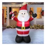 4 Foot Christmas Inflatable Christmas Blow up Santa Claus Decoration
