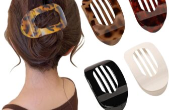 4 PCS Flat Hair Clips, Flat Hair Clips for Women, French Hair Claw Clips for Long Short Hair for Women Girls Thick Hair Daily Use Weddings Parties Sports