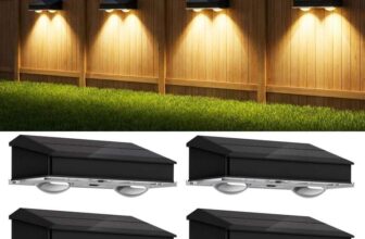 4 Pack RGB/W Solar Lights Outdoor Garden, IP65 Waterproof , 3 Modes & 9 Colours – Sold by yuanyimaoyi54 / FBA