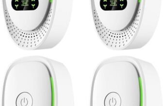 4 Pack plug in air purifier, Plug-In Negative Ion mini air purifier for smokers, Quiet Home Use Mobile ioniser air purifier with Green Light for Odor, air-purifier for Home Pets Bedroom Smoke