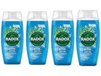 4 x Radox Mineral Therapy Feel Active Shower Gel 225 ml