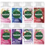 4 x Radox Shower Gel 225ml – Various Options (66p Each) / 4 x 450ml Shower Gel – Various Options £4.50 (£1.12 Each) – Clubcard Price