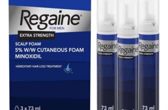 4.0 out of 5 stars (8,574) Regaine For Men Hair Regrowth Foam 3 x 73ml