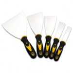 5-Piece Putty Knife Set, 15 Inch Scraper and Spackle Knives (Ships by and sold by Haul Global)