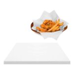 50 Sheets Deli/Wax Paper for Food, White, 11.8-Inch