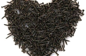 500pcs 1.5 25mm Small Nails for Wood Black Round Head Masonry – Sold by HVDHYY / FBA