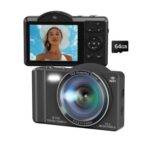 5K 80MP Digital Camera with Wi-Fi, 2.8in LCD, 18x Zoom