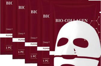 5PCS Collagen Real Deep Mask, Collagen Mask Overnight for Deep Moisturizing,Pore Minimizing