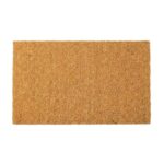 60 x 40 cm Natural COCO Coir Doormat, 17mm Thick, Indoor and Outdoor Use, Mud Scraping Entry Mat