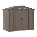 7 X 4ft Metal Garden Shed