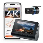 70mai A800SE Dash Cam Car Front 4K UHD Rear 1080P with GPS WiFi, Dual Car Camera – discount at checkout by 70mai official / FBA