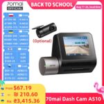 70mai Dash Cam A510 1944P HDR GPS ADAS 4G Connectivity – With Code – Sold by 70mai Official Store