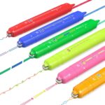 AECHY Dual Tip Curve Pens, 2-Colour Roller Pattern & 6 Glitter Highlighter