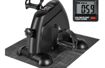 AGM Mini Exercise Bike Pedal Sit Down, under Desk Bike