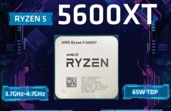 AMD Ryzen 5 5600XT R5 5600XT Desktop CPU Processor 6-Core 12-Thread 3.5GHz Boost 4.6GHz 32MB L3 Cache Binary Tech Store