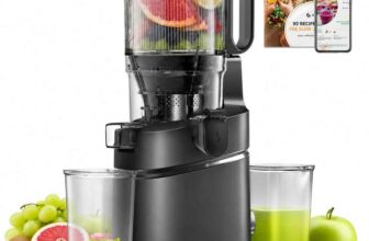 AMZCHEF Automatic Cold Press Juicer Machines 250W Liberate Your Hands -145MM Opening and 2L Capacity – Sold By HomeMap Store / FBA