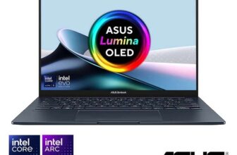 ASUS Zenbook, Intel Core Ultra 5, 16GB RAM, 512GB SSD, 14 Inch OLED Laptop, UX3405CA-QL241W 2 years warranty
