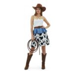 AYYOHON Jessie Costume for Women, Cowgirl Tank Dress