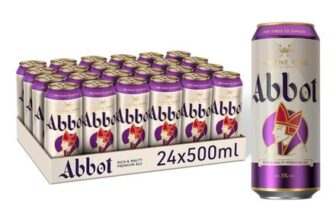 Abbot Ale Beer, 24 X 500ml Cans