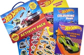 Activity Pack Hot Wheels Barbie Hello Kitty Paw Patrol – Including Stickers and Colouring Books