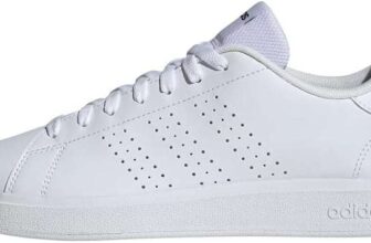 Adidas Advantage Base 2.0 Shoes Cloud white/collegiate green Sizes 4, 5, 6 – 9.5 half sizes incl., 10.5 – 12.5 half sizes incl. & 13.5