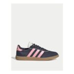 Adidas Breaknet Sleek Leather Gumsole Trainers Womens