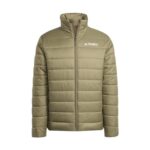 Adidas Mens Terrex MT ESS PAD Full-Zip Stand-Collar Puffer Jacket