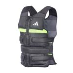 Adidas Performance Adjustable Weight Vest – 10kg, Black/Green