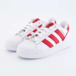 Adidas Superstar XLG T Mens Trainers in White/Red or White/Green (Various Sizes)