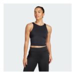 Adidas Yoga Crop Tank Top with Inner Shelf Bra