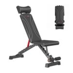 Adjustable Weight Bench for Home Gym, Foldable, 340kg Capacity
