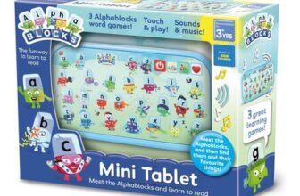 Alphablocks Mini Tablet: Kids ABC Learning Pad Toy