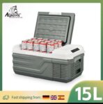 Alpicool NL15 15L Portable Car Refrigerator 12 Volt Mini Fridge Freezer 12/24V DC 100-240V AC Cooler Ice Box – Alpicool Flagship Store