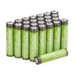 Amazon Basics 24-Pack Rechargeable AAA NiMH High-Capacity Batteries, 850 mAh, 1.2V, Recharge up to 500x Times Pre-Charged£9.92/£8.43 Max S&S