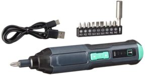 Amazon Basics Cordless Screwdriver, 3.6V Rechargeable Electric Screwdriver by SKIL