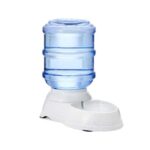 Amazon Basics Dog and Cat Water Feeder, Small 3.8L – Transparent