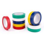 Amazon Basics Electrical Tape, 1/2-inch by 6.66 yard, Multi-Colour, 10-Pack