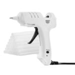 Amazon Basics Hot Glue Gun Kit with 30 Glue Sticks, 20w