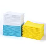 Amazon Basics Microfibre Cleaning Cloths, 30.5 x 40.6 cm, Pack of 48, Multi Colour (36 pack £10.38/24 pack £7.19)