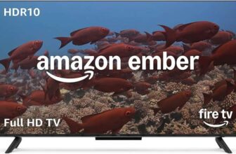 Amazon Ember 32 2-Series HD with Fire TV (Newest Gen) With Alexa Remote, Fast Streaming, Dolby Audio