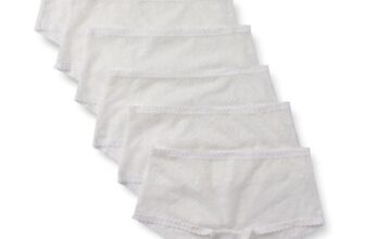 Amazon Essentials 6 Pairs Womens Stretch All-over Lace Boyshorts (£2.25 S&S)