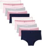 Amazon Essentials Girls Cotton Jersey Boyshort Underwear