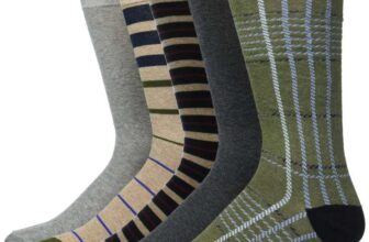 Amazon Essentials Mens Comfortable Patterned Socks – Size 7-11 – £2.96 max SS