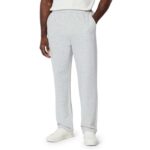 Amazon Essentials Mens Regular-Fit Soft Cotton Open-Hem Sweatpants – Light Grey – XL