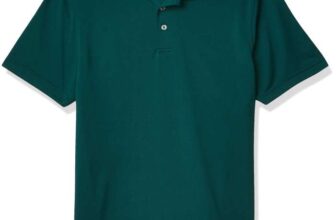 Amazon Essentials Mens Slim-Fit Golf Polo Shirt – Green Size M / Teal Size XL £5.70