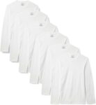 Amazon Essentials Mens Vests – Long Sleeve, Pack of 6, XXL