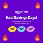 Amazon Haul Savings Days Sale – 20% off £20 / 25% off £30 / 30% off £50 ( USB-C Hub / Card Reader / Security Camera / Case Fan / Heatsink )