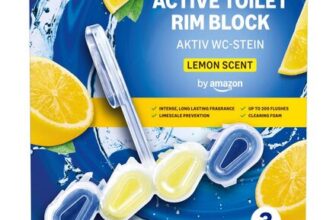 Amazon Toilet Rim Block Lemon Yellow 3-Pack